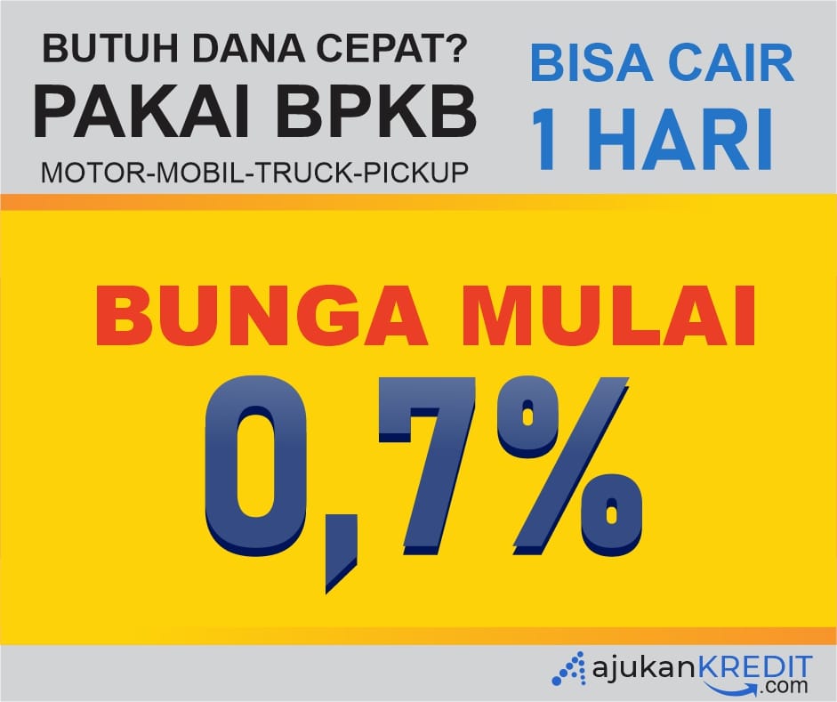 Kredit Jaminan BPKB Mobil Cepat DI Setujui